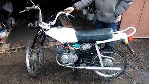 Мокик Дельта,первый запуск после ремонта