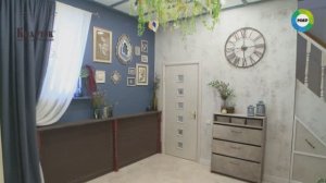 Экраны КВАРТЭК с перфорацией рондо в прихожей героев в передаче Фазенда Лайф