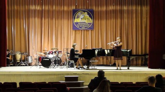 Жюль Муке, Соната"Флейта Пана" ч.1 Виконує Настя Андреєва смотреть онлайн