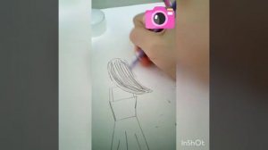 Как научиться рисовать девочку за 5 минут .