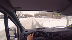 2023 ГАЗель A65R32 NEXT 2.5 от первого лица обзор автобуса