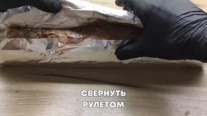 Вкуснейший Мясной Рулет из фарша с вареными яйцами