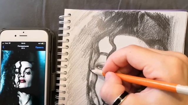 SPEEDPAINT - рисую персонажа из Гарри Поттера смотреть онлайн