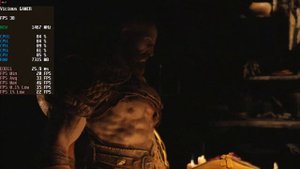 God of War on Ryzen 3 3200g Vega 8 - 16GB Ram | AMD FSR Balanced |