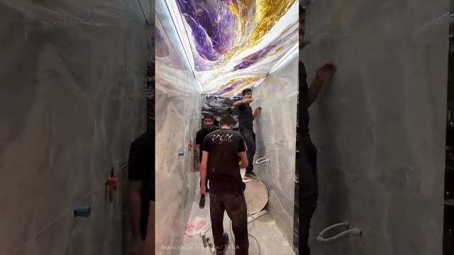 Натяжной потолок / Текстурный натяжной потолок