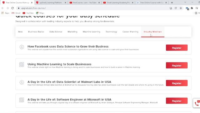 ??UPGrad Free Training "Python Full Stack React Node.js Web" | Data Science C++ Free Certificate???
