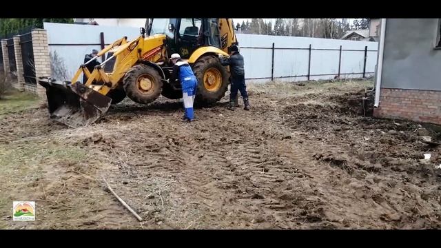 Расчистка заросшего участка 18соток, 1 этап работ.