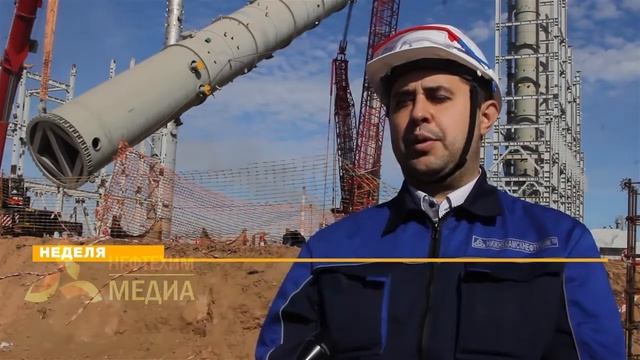 На ЭП-600 ПАО "Нижнекамскнефтехим" установлена предпоследняя крупнотоннажная колонна