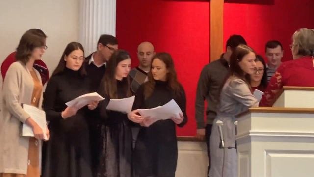 Romanian- Подготовка к Рождеству! Румынская Баптистская Церковь Филадельфии...
