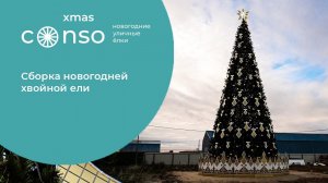 Сборка хвойной ели от #consoxmas