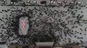 Бурятские мужчины красивым флешмобом поздравили женщин с 8 марта