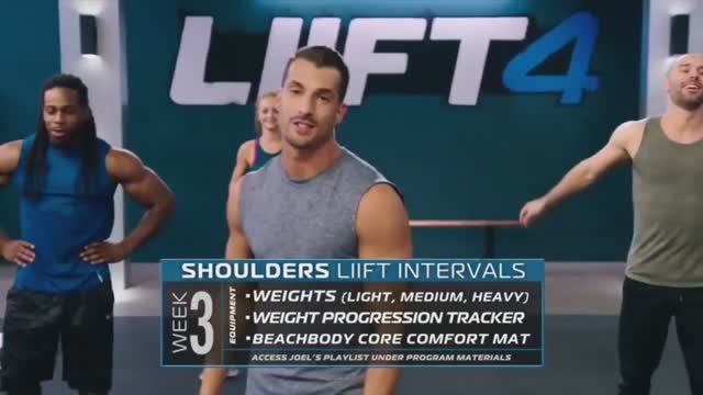 Liift4 - week 3 - 3 shoulders liift intervals