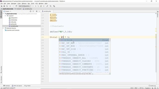 PHP: Variables and Data Types смотреть онлайн