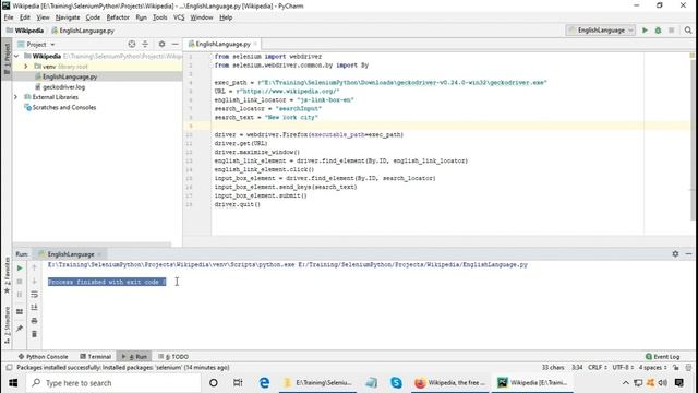 Selenium Python - Selenium Python Tutorial, Selenium Python Automation, Selenium Python Installatio