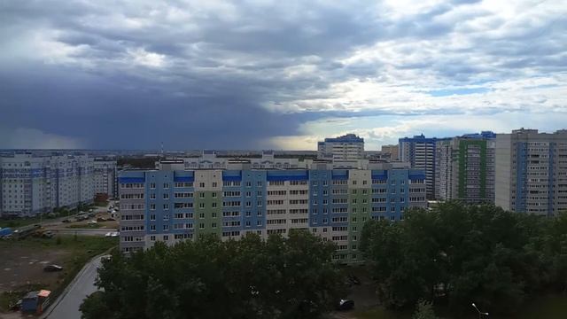 Ливень в Ижевске. Timelapse. смотреть онлайн