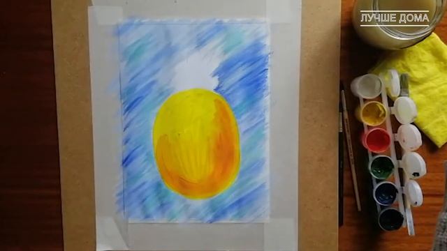 .Видеозапись мастер-класса по рисованию гуашью «Рисуем фрукты. Ананас» смотреть онлайн