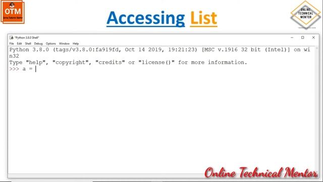 List manipulation in Python | Introducing List data type in Python | List in Python