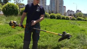 Аккумуляторный триммер DEWALT DCM571N.