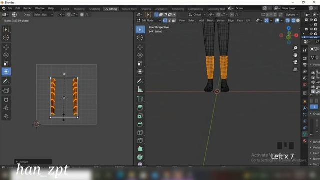 Blender tutorial: how to make tattoos | han_zpt смотреть онлайн