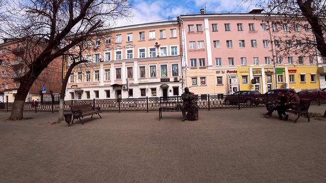Михаил Круг- легенда на бульваре Радищева в г.Тверь. #влог #михаилкруг #Тверь