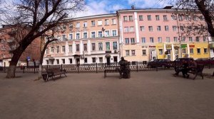 Михаил Круг- легенда на бульваре Радищева в г.Тверь. #влог #михаилкруг #Тверь