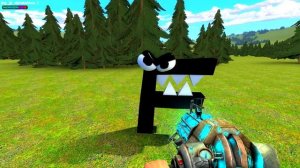 КАКАЯ БУКВА АЛФАВИТ ЛОР САМАЯ СИЛЬНАЯ В ГАРРИС МОД? ALPHABET LORE В Garry`s Mod!