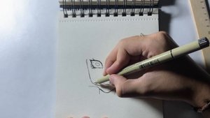 Как нарисовать Санеми (столп ветра) за 10 минут