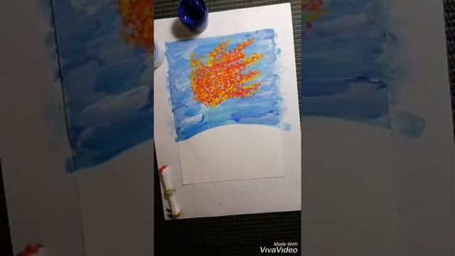 Рисуем дерево осеннее смотреть онлайн