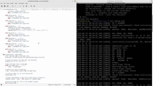 Crafting a Computer in Code - Emulator and Assembler in Python - Episode 4