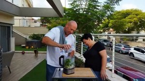 Зеленый смузи со шпинатом #timetodrink