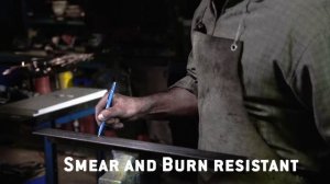 Markal® Silver-Streak® Metal Marker  - Reflective metal marker