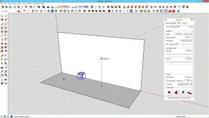 Thea render + SketchUP. Варианты освещения сцены.