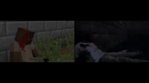 Siren Head - Minecraft Horror side-by-side Compilation