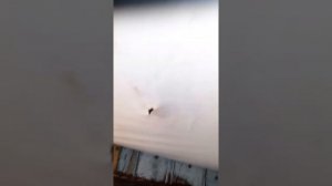 Проверка натяжного потолка ( пытаемся проткнуть)