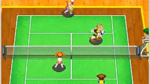 Let´s play - Mario Tennis Power Tour gba (Match #3, doubles, Center Court) смотреть онлайн