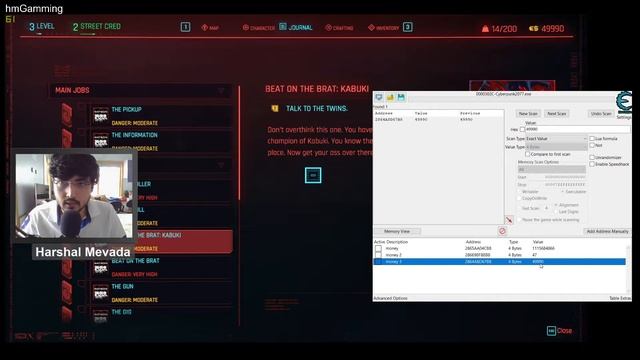 how to hack money in cyberpunk 2077 with cheat engine