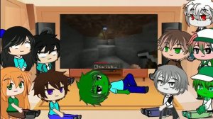 Monster School react to WAIT WHAT (Minecraft) Part 3