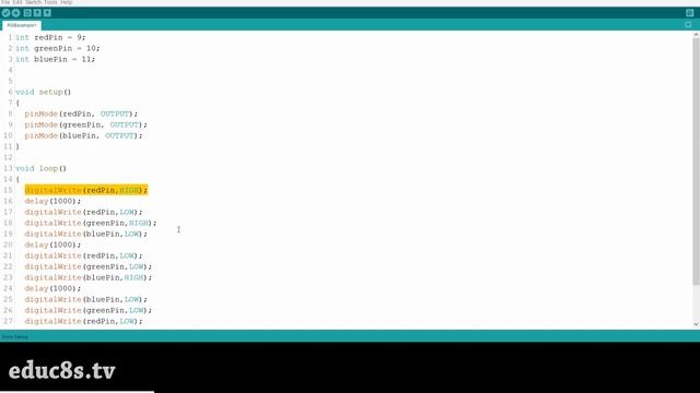 Arduino Tutorial: How to use an RGB LED with Arduino. смотреть онлайн