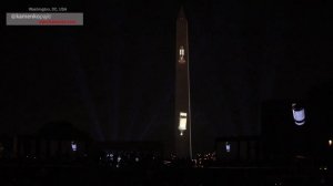 Apollo 11 // Washington Monument Projection Mapping