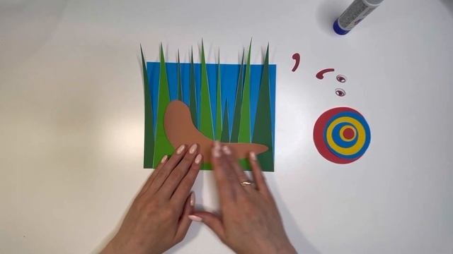 Летняя идея поделки «улитка в траве» смотреть онлайн