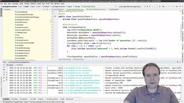 Spring Webflux Reactive MongoDB Repository AND ReactiveMongoTemplate смотреть онлайн