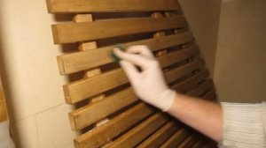 Sauna wood cleaning | Чистка дерева в сауне