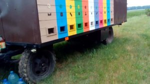 Передвижной пасечный павильон. Передвижная мобильная пасека