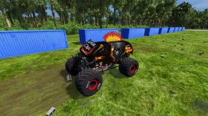 Monster Jam INSANE Racing, Freestyle and High Speed Jumps #13 | BeamNG Drive