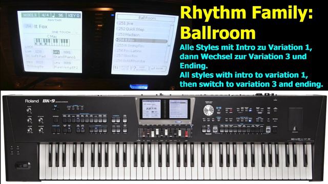 Roland BK-9, Style Demo 5 (Ballroom) смотреть онлайн