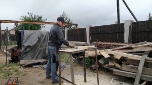 Пилим дрова циркуляркой