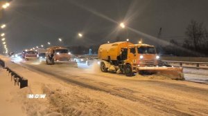 Сильнейший снегопад за 70 лет в Москве