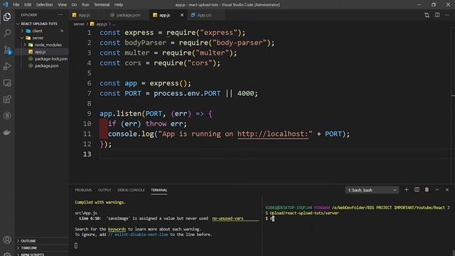 Upload Gambar React JS dan Node JS menggunakan multer смотреть онлайн