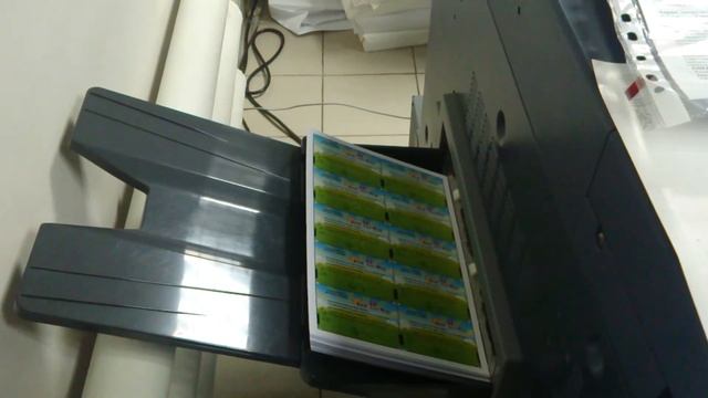 Печать пластиковых карт на KM 6000L смотреть онлайн