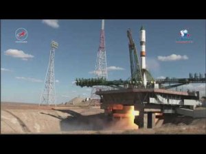 Пуск РКН «Союз 2 1а» с ТГК «Прогресс МС 07»